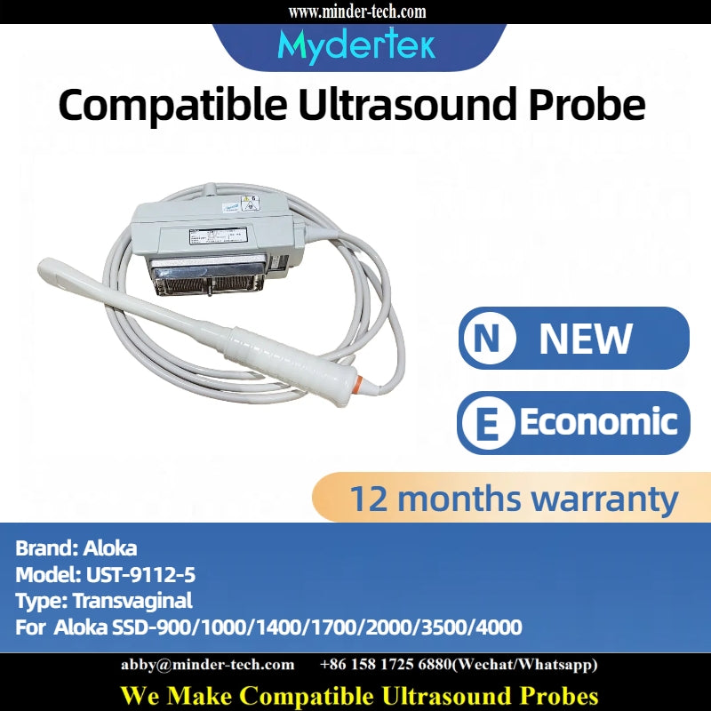Compatible Aloka UST-9112-5 ultrasound probe Ultrasonic transducer transvaginal Probe