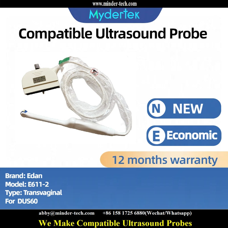 Compatible Edan E611-2 ultrasound probe Ultrasonic transducer transvaginal Probe