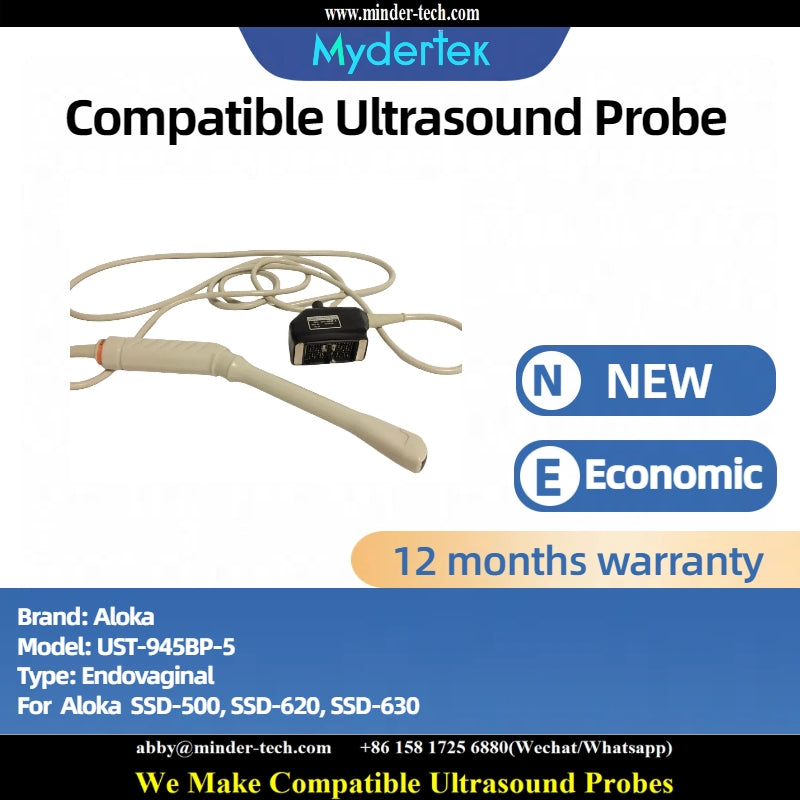 Compatible Aloka UST-945BP-5 ultrasound probe Ultrasonic transducer endovaginal Probe