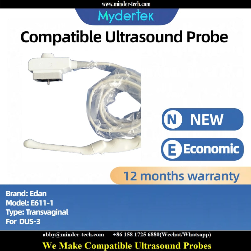 Compatible Edan E611-1 ultrasound probe Ultrasonic transducer transvaginal Probe