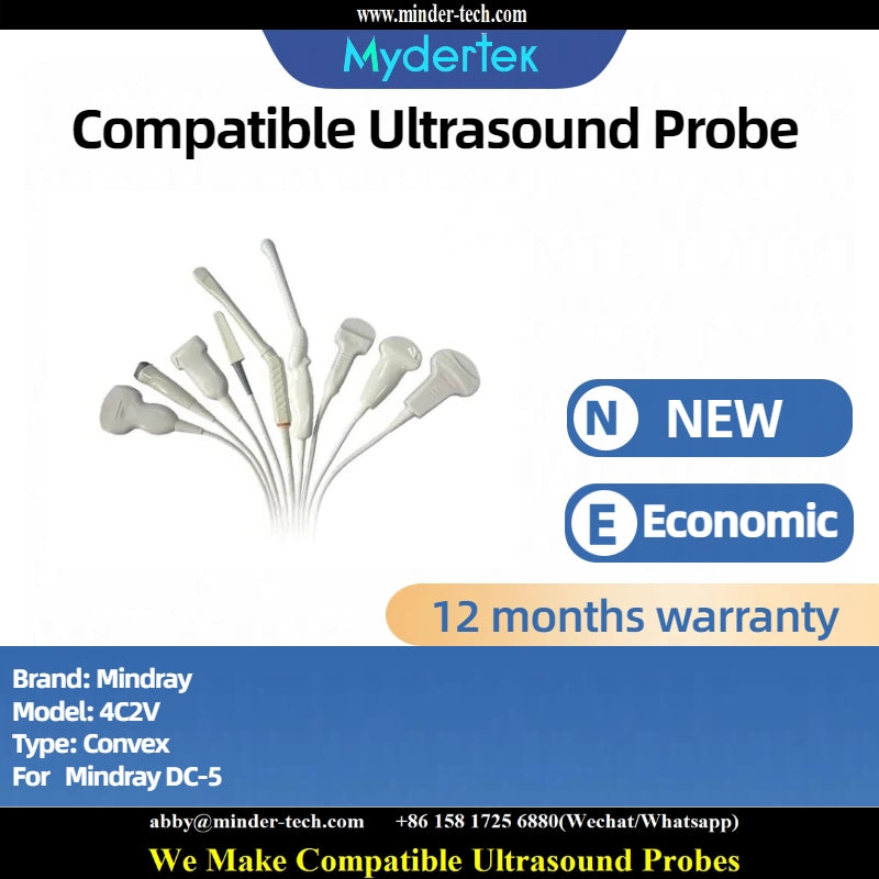 Compatible Mindray 4C2V ultrasound probe Ultrasonic transducer Convex Probe