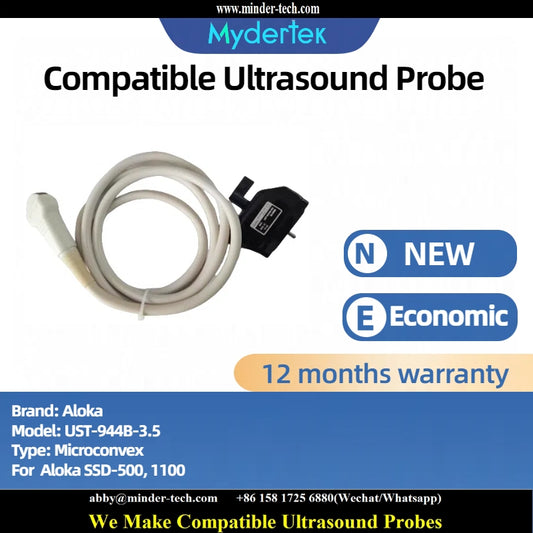 Compatible Aloka UST-944B-3.5 ultrasound probe Ultrasonic transducer microconvex Probe
