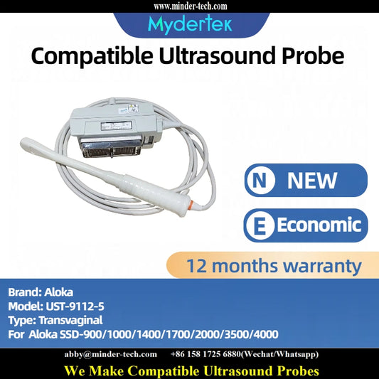 Compatible Aloka UST-9112-5 ultrasound probe Ultrasonic transducer transvaginal Probe