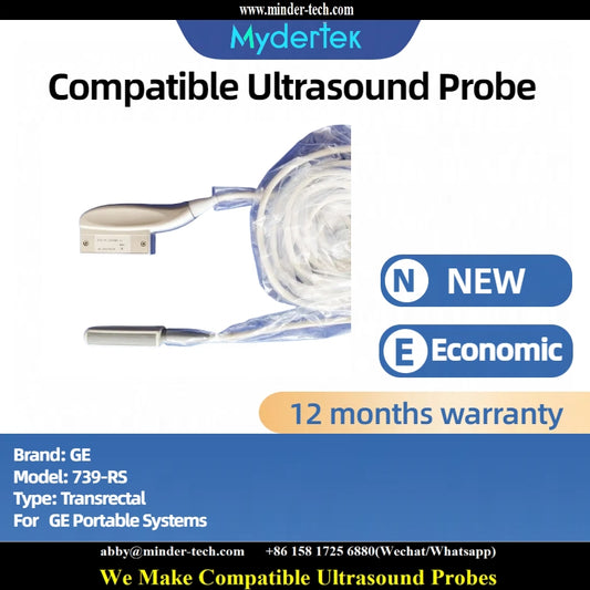 Compatible GE 739-RS ultrasound probe Ultrasonic transducer transrectal Probe