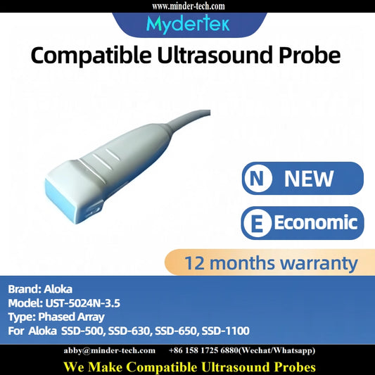Compatible Aloka UST-5024N-3.5 ultrasound probe Ultrasonic transducer phased array Probe