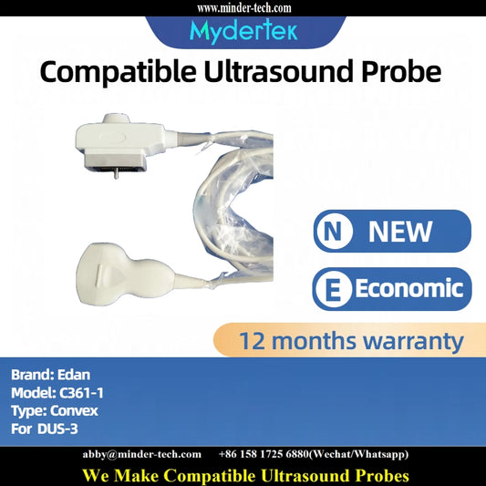 Compatible Edan C361-1 ultrasound probe Ultrasonic transducer convex Probe
