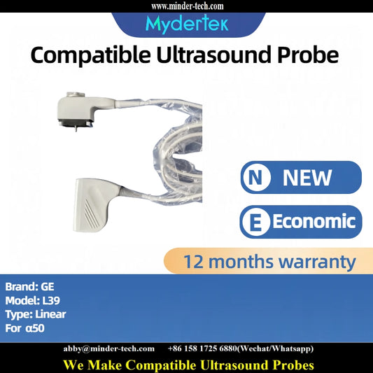 Compatible GE L39 ultrasound probe Ultrasonic transducer linear Probe
