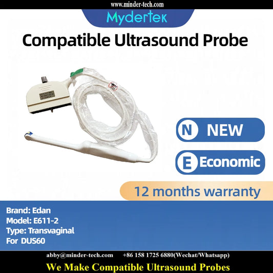 Compatible Edan E611-2 ultrasound probe Ultrasonic transducer transvaginal Probe