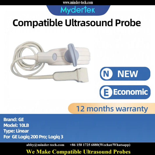 Compatible GE 10LB ultrasound probe Ultrasonic transducer linear Probe