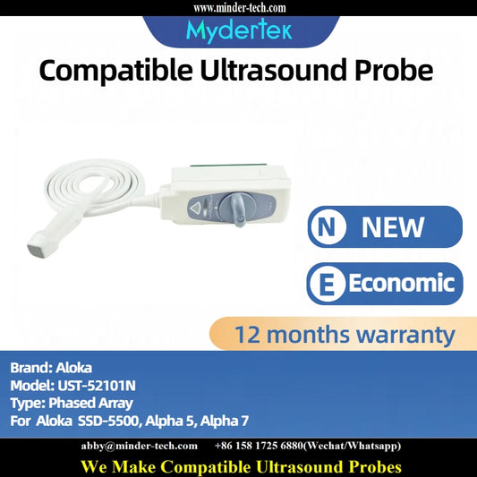Compatible Aloka UST-52101N ultrasound probe Ultrasonic transducer phased array Probe