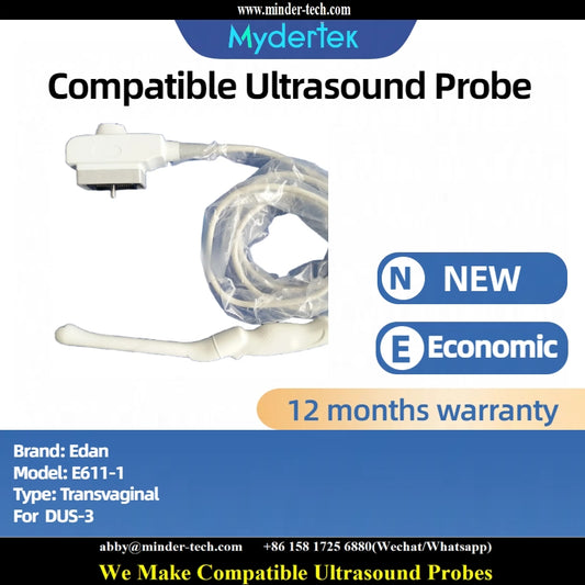 Compatible Edan E611-1 ultrasound probe Ultrasonic transducer transvaginal Probe