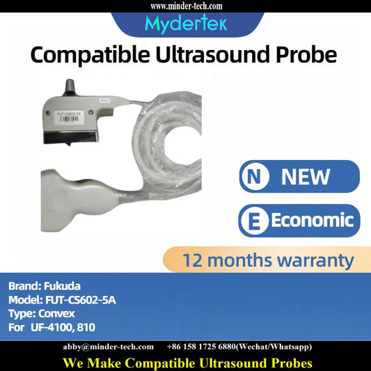 Compatible Fukuda FUT-CS602-5A ultrasound probe Ultrasonic transducer convex Probe