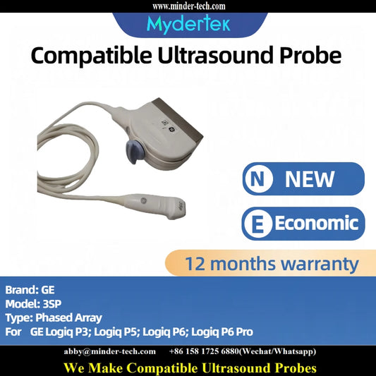 Compatible GE 3SP ultrasound probe Ultrasonic transducer Phased Array Probe