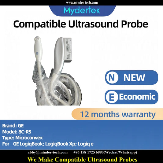 Compatible GE 8C-RS ultrasound probe Ultrasonic transducer Microconvex Probe