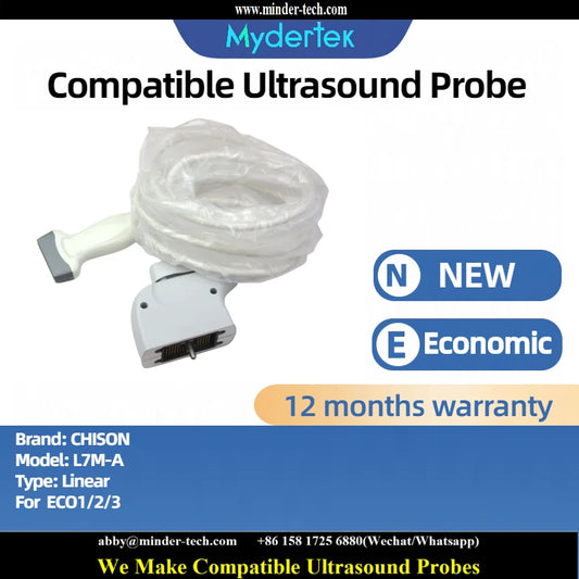 Compatible CHISON L7M-A ultrasound probe Ultrasonic transducer Linear Probe