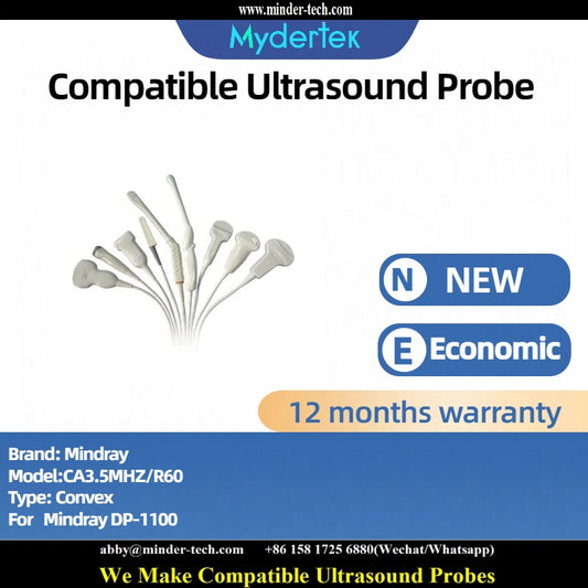 Compatible Mindray CA3.5MHZ/R60 ultrasound probe Ultrasonic transducer Convex Probe