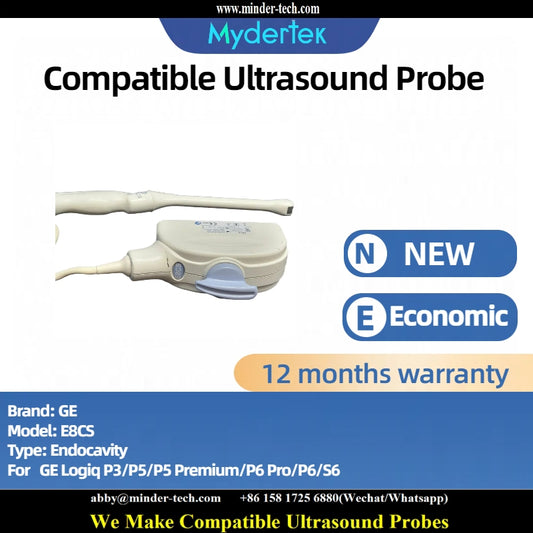 Compatible GE E8CS ultrasound probe Ultrasonic transducer Endocavity Probe