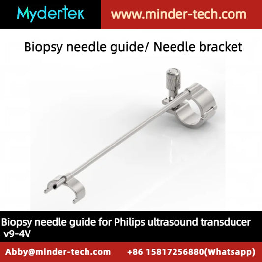 Philips reusable biopsy needle guide for 4D transvaginal transducer V9-4v, needle bracket, biopsy kits