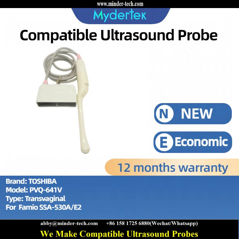 Compatible Toshiba PVQ-641V ultrasound probe Ultrasonic transducer Transvaginal Probe