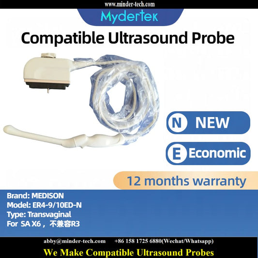 Compatible MEDISON ER4-9/10ED-N ultrasound probe Ultrasonic transducer Transvaginal Probe