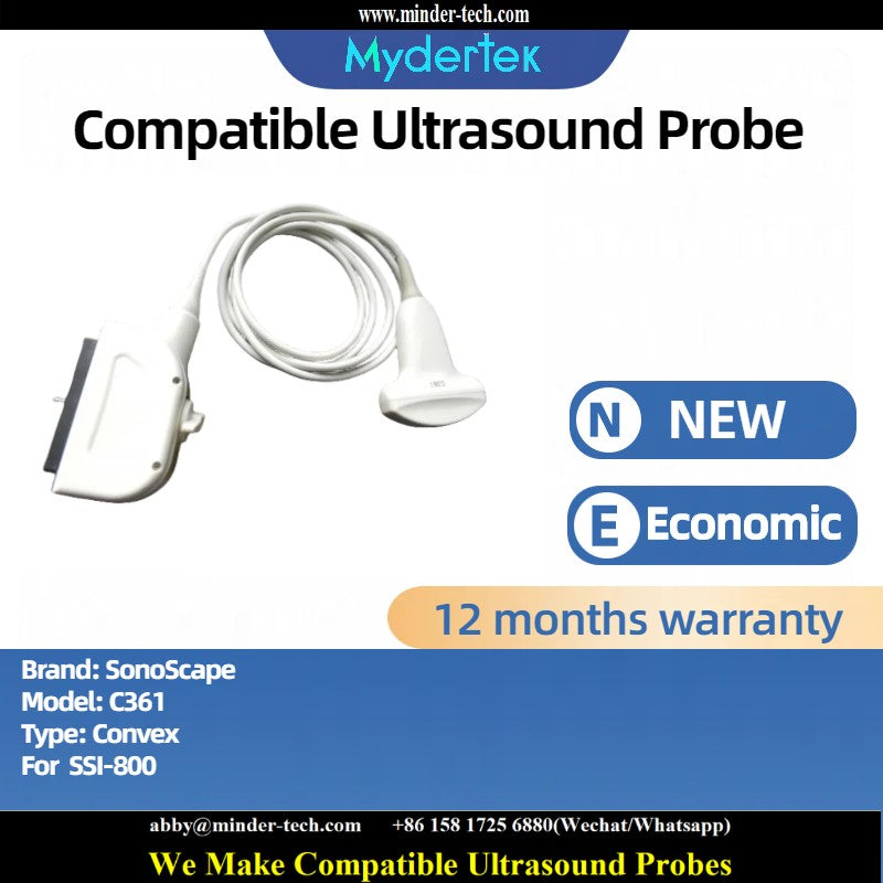 SonoScape C361 ultrasound probe Ultrasonic transducer Convex Probe