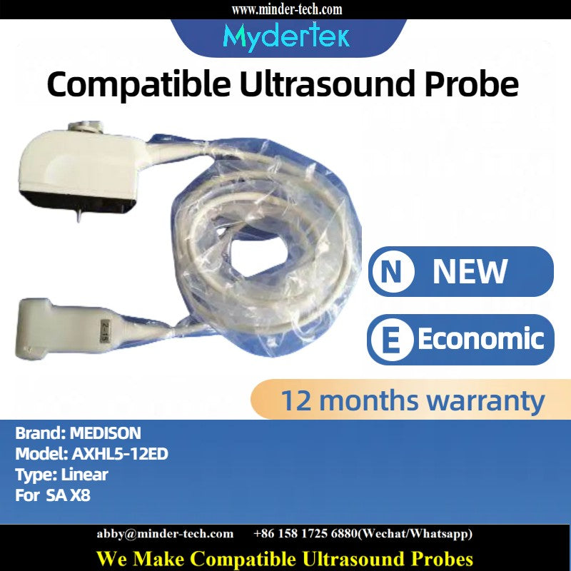 Compatible MEDISON AXHL5-12ED ultrasound probe Ultrasonic transducer Linear Probe