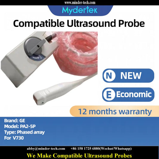 Compatible GE PA2-5P ultrasound probe Ultrasonic transducer Phased array Probe