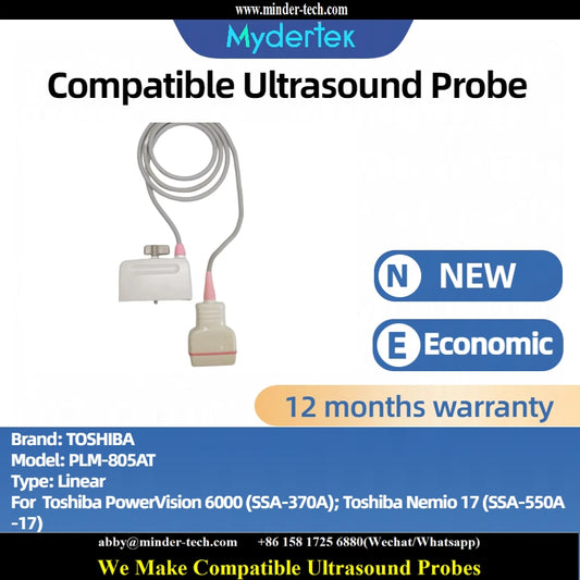 Compatible Toshiba PLM-805AT ultrasound probe Ultrasonic transducer Linear Probe