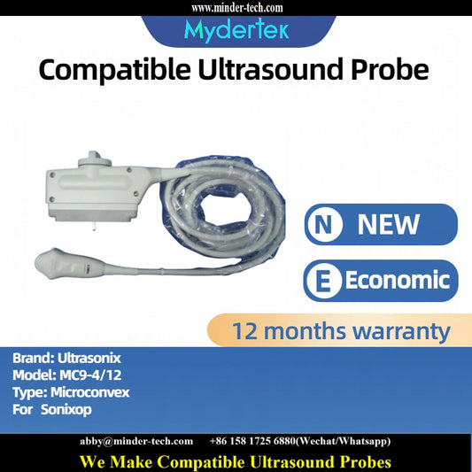 Compatible Ultrasonix MC9-4/12 ultrasound probe Ultrasonic transducer Microconvex Probe