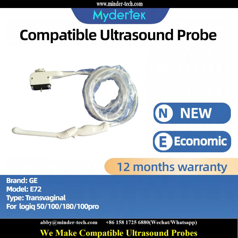 Compatible GE E72 ultrasound probe Ultrasonic transducer Transvaginal Probe