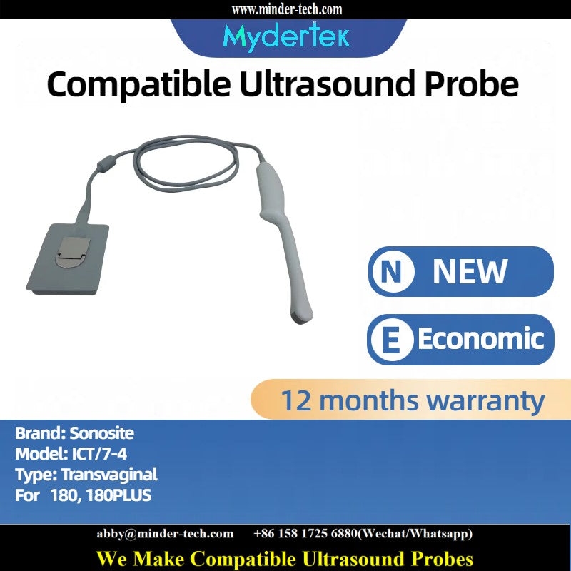 Compatible Sonosite ICT/7-4 ultrasound probe Ultrasonic transducer Transvaginal Probe