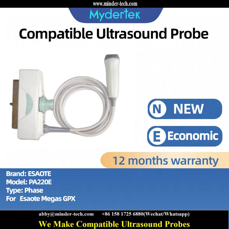 Compatible Esaote PA220E ultrasound probe Ultrasonic transducer Phase Probe