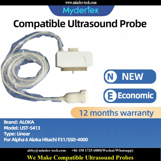 Compatible Aloka UST-5413 ultrasound probe Ultrasonic transducer linear Probe