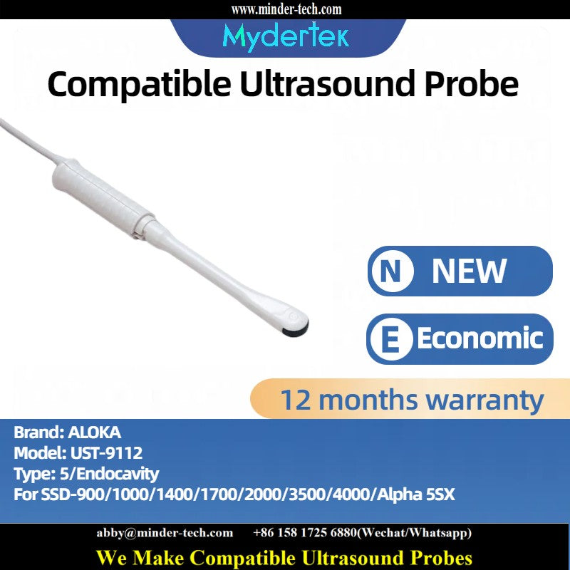 Compatible Aloka UST-9112 ultrasound probe Ultrasonic transducer 5/Endocavity Probe