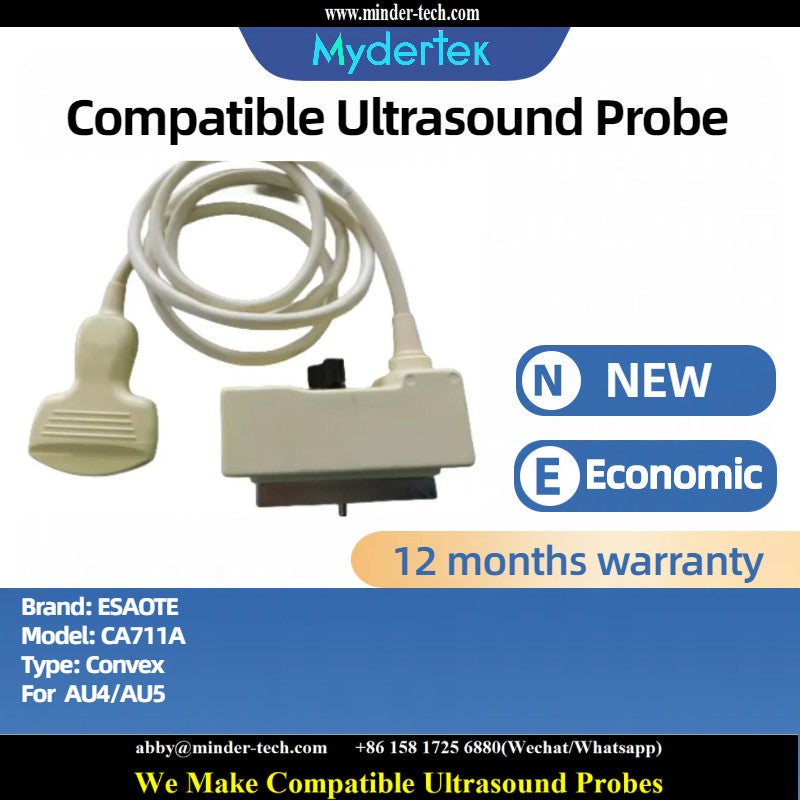 Compatible ESAOTE CA711A ultrasound probe Ultrasonic transducer Convex Probe