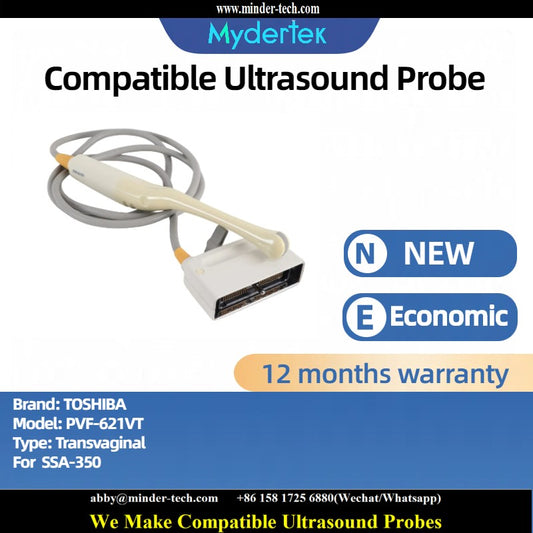 Compatible Toshiba PVF-621VT ultrasound probe Ultrasonic transducer Transvaginal Probe