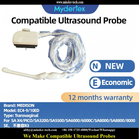 Compatible Medison EC4-9/10ED ultrasound probe Ultrasonic transducer Transvaginal Probe