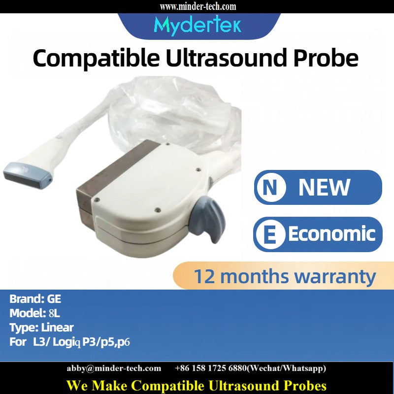 Compatible GE 8L ultrasound probe Ultrasonic transducer linear Probe