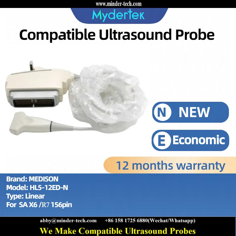 Compatible MEDISON HL5-12ED-N ultrasound probe Ultrasonic transducer Linear Probe