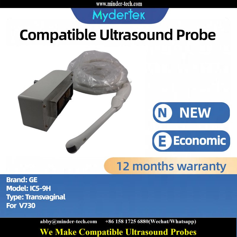 Compatible GE IC5-9H ultrasound probe Ultrasonic transducer Transvaginal Probe