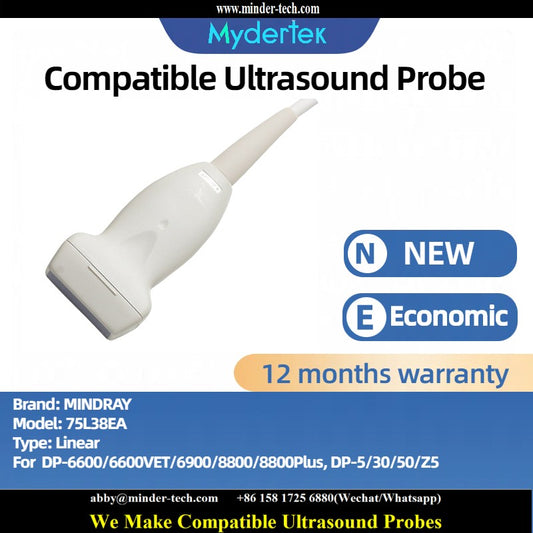 Compatible Mindray 75L38EA ultrasound probe Ultrasonic transducer linear Probe