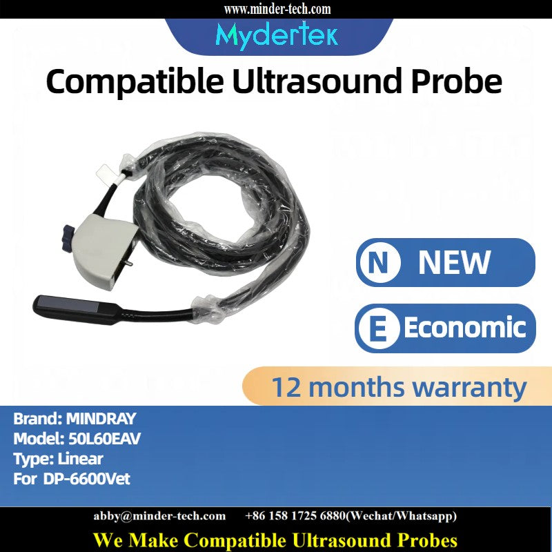 Compatible Mindray 50L60EAV ultrasound probe Ultrasonic transducer linear Probe