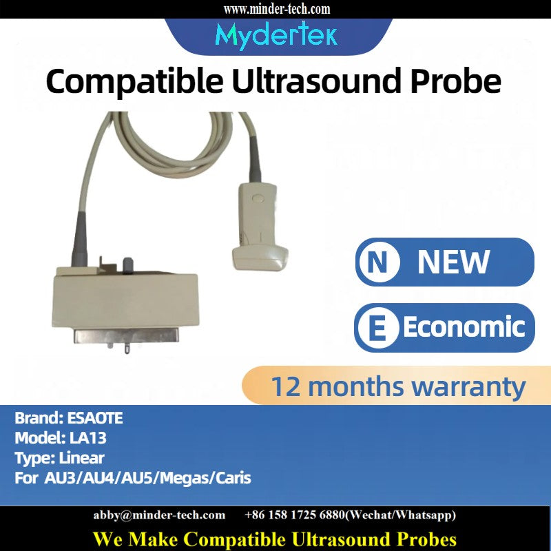 Compatible Esaote LA13 ultrasound probe Ultrasonic transducer linear Probe