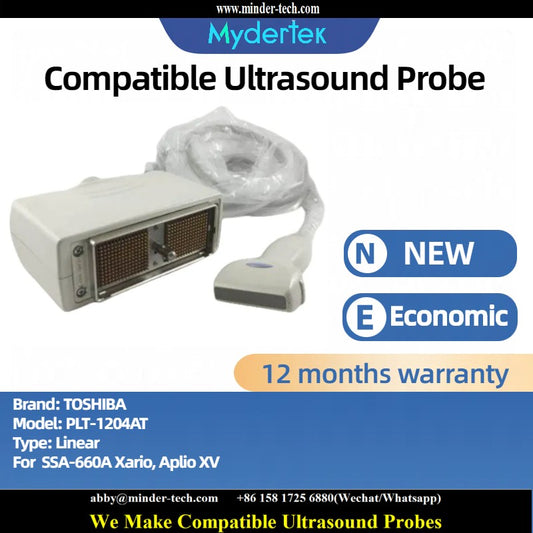 Compatible Toshiba PLT-1204AT ultrasound probe Ultrasonic transducer Linear Probe