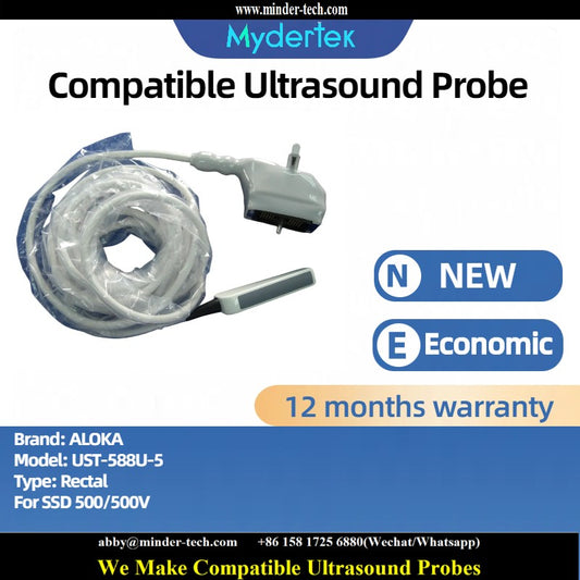 Compatible Aloka UST-588U-5 ultrasound probe Ultrasonic transducer Rectal Probe