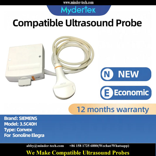 Compatible Siemens 3.5C40H ultrasound probe Ultrasonic transducer Convex Probe