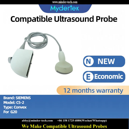 Compatible SIEMENS C5-2 ultrasound probe Ultrasonic transducer Convex Probe