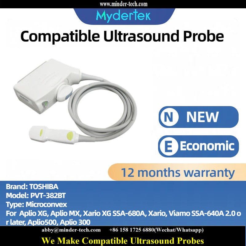 Compatible Toshiba PVT-382BT ultrasound probe Ultrasonic transducer Microconvex Probe