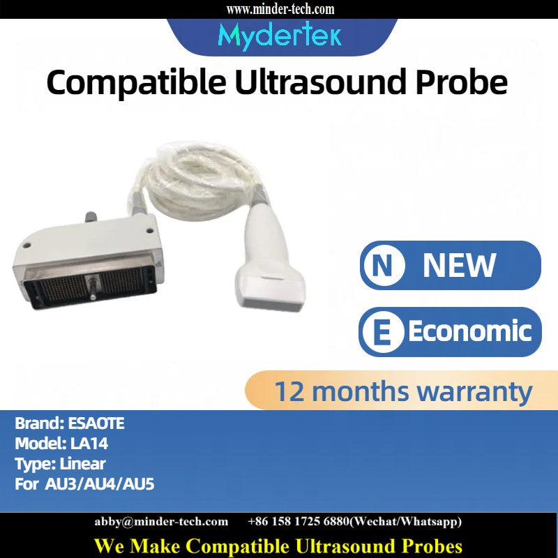 Compatible ESAOTE LA14 ultrasound probe Ultrasonic transducer Linear Probe