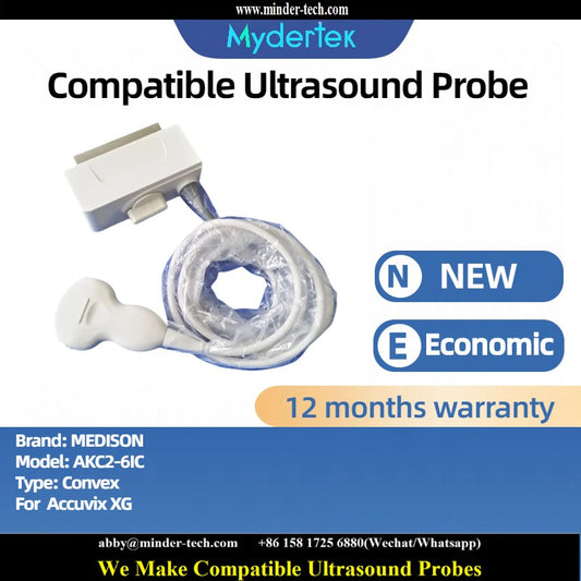 Compatible MEDISON AKC2-6IC ultrasound probe Ultrasonic transducer Convex Probe